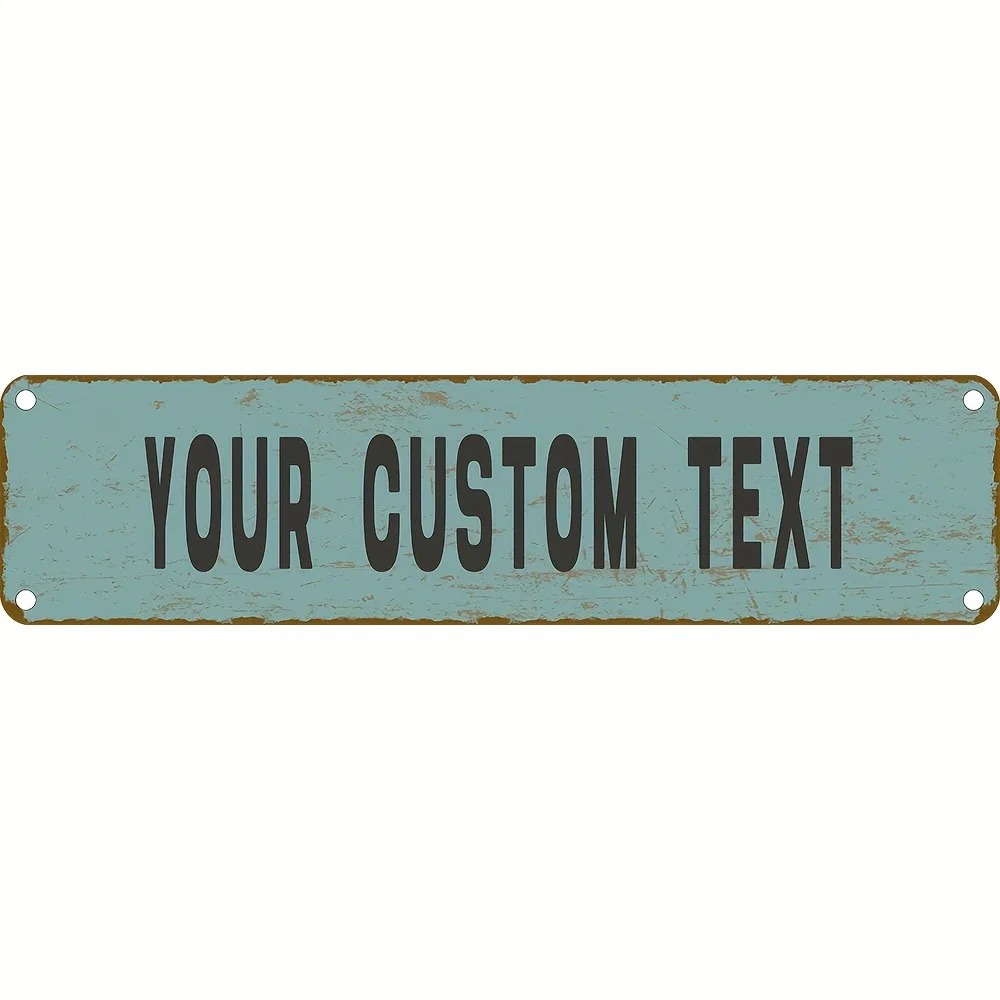 Lighting Metal Wall Decor - [2D Flat] Custom Vintage Light Turquoise