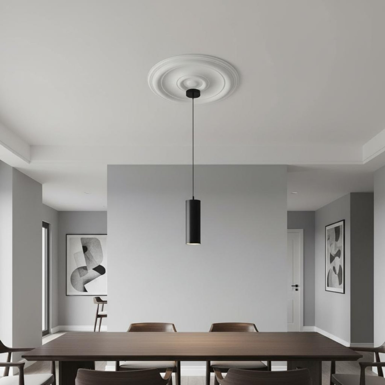 Round Ceiling Medallion Europe - Lighting Decoration recension och pris