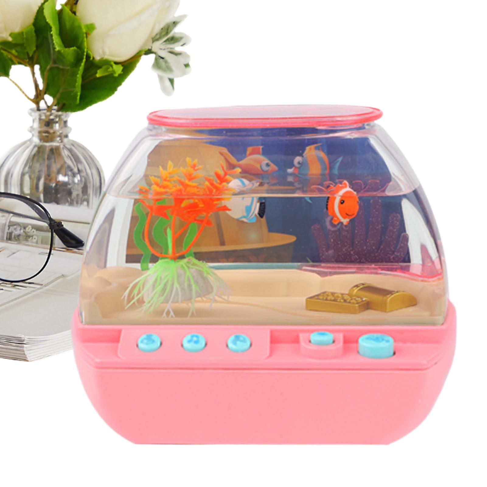 Toy Fish Tank Home Decoration  - Lighting Decoration recension och pris