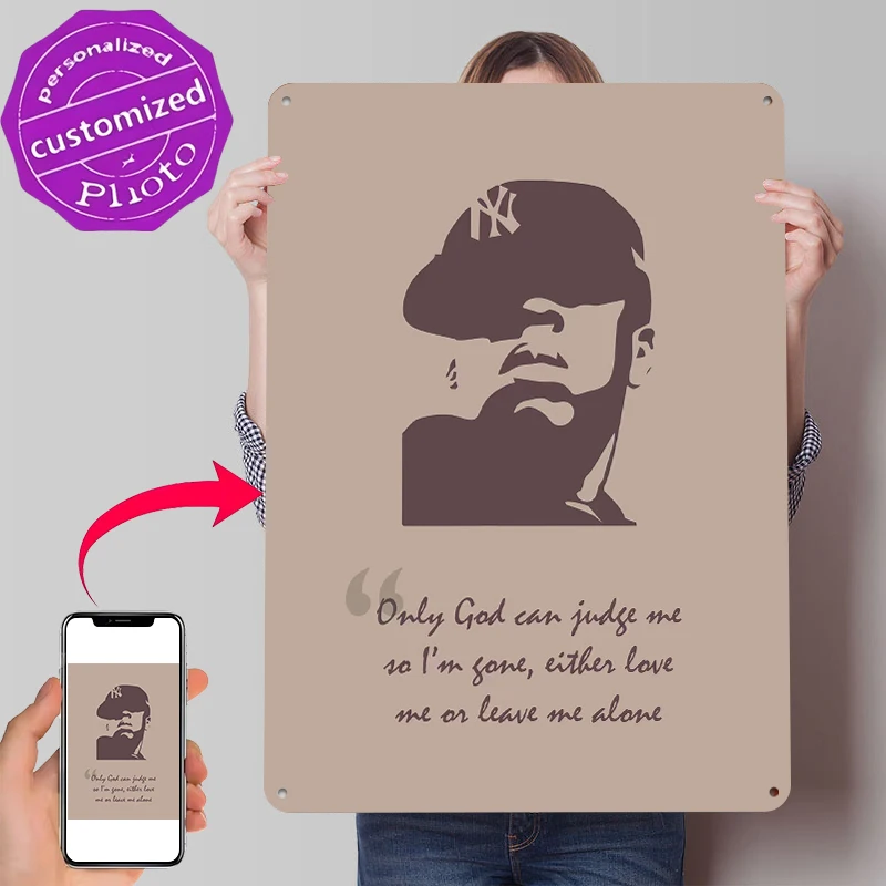 Jay Z Quote Lightly 3D Metal P - Jay Lighting Decor recension och pris