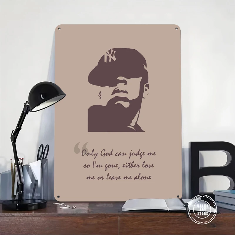 Jay Z Quote Lightly 3D Metal P - Jay Lighting Decor recension och pris