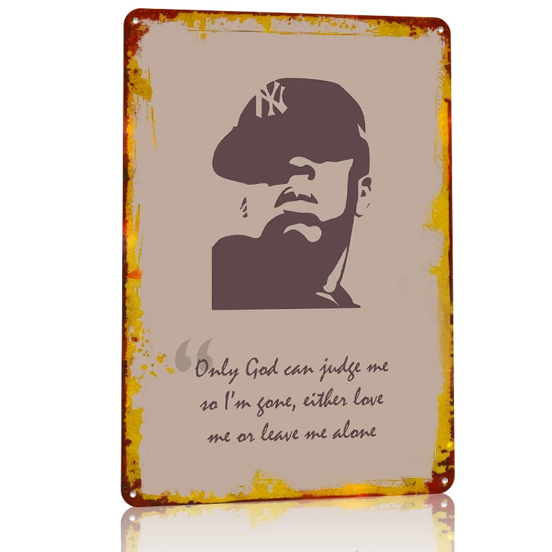 Jay Z Quote Lightly 3D Metal P - Jay Lighting Decor recension och pris