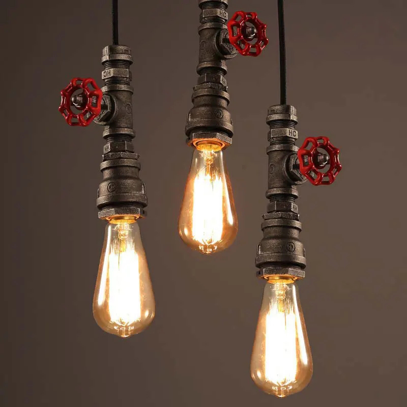 Retro Loft Industry Wind Water - Lighting Metal Wall Decor recension och pris