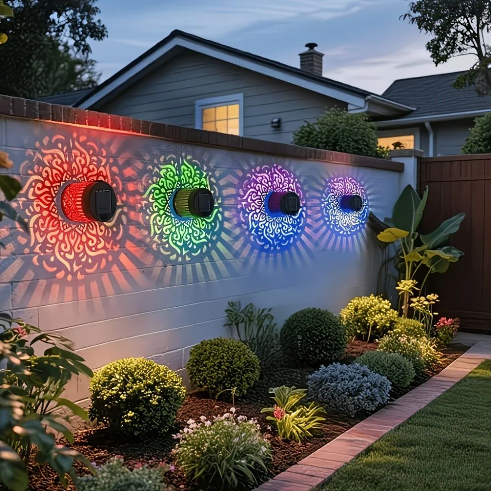Sunflower Mandala Solar Wall L - Lighting Metal Wall Decor recension och pris